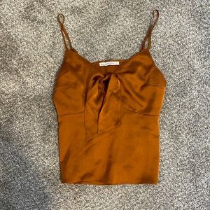 Abercrombie satin cute tank top!